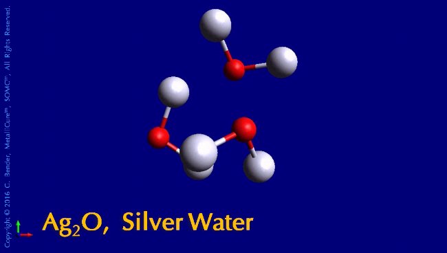 Ag2O, Silver Water